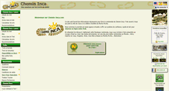 Desktop Screenshot of chemin-inca.com